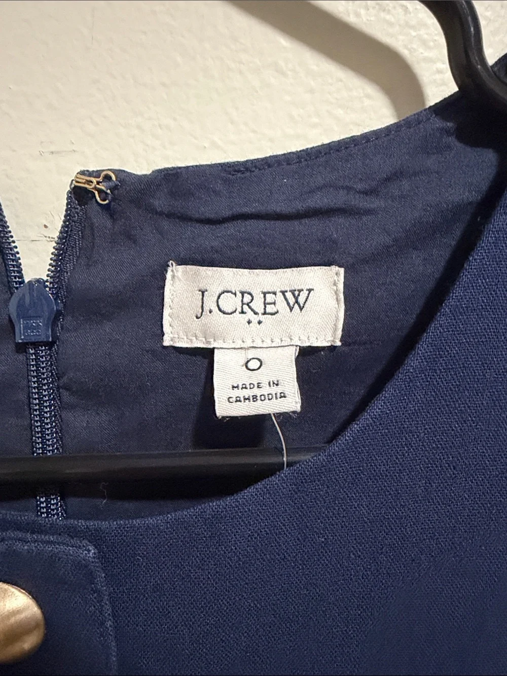 J. Crew Linen-Blend Dress NWT! Size 0